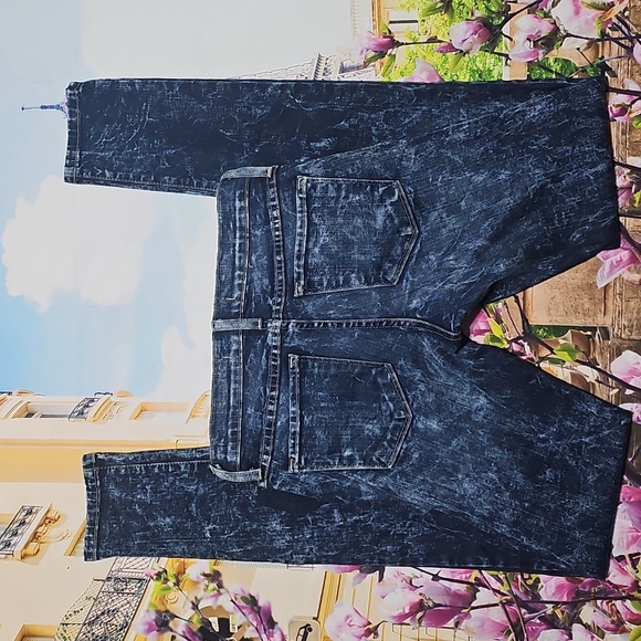 Flying Monkey Dark Blue Skinny Low Waist Jeans Size 25 - Picture 6 of 6